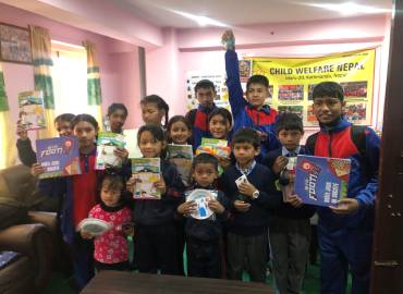 Donation Materials Distribution 12 march