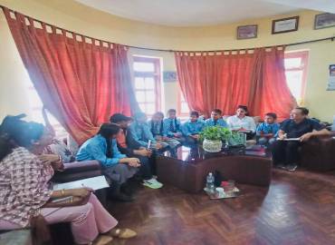 M&E Team of SWC Visit at Different School 23rd July 2023