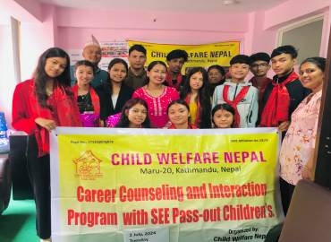 Career Counselling to SEE Passed Students 2nd July 2024