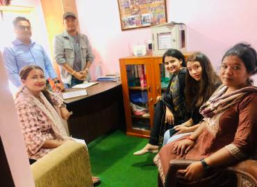 Meeting for Bachelor Support of Bishu Maya Khadka October 2024