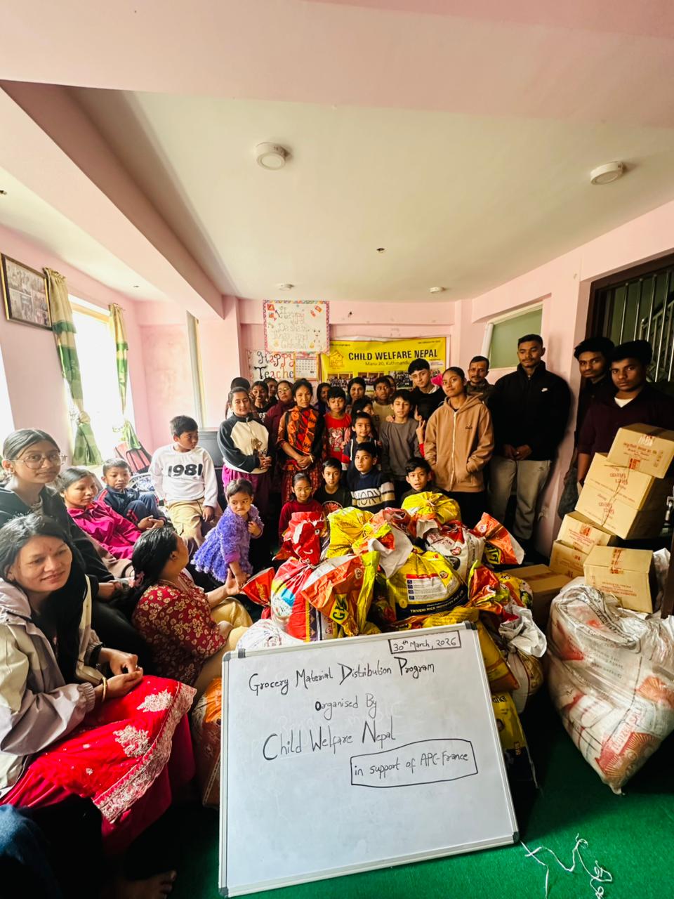 Grocery Material Distribution Program on 30 March 2026